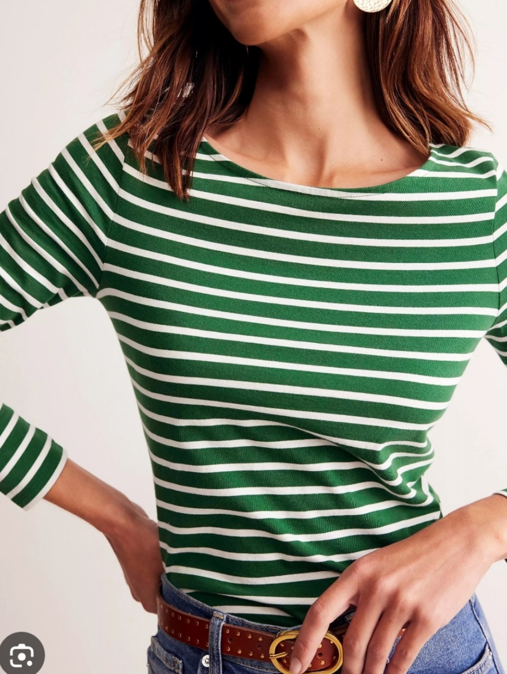 Boden Ella Long Sleve Breton
